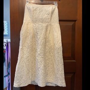 Strapless Fossil dress